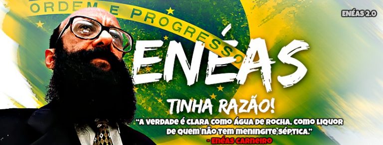 Enéas Carneiro PRONA Partido de Reedificação da Ordem Nacional