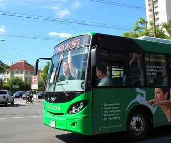 organização sindical para adesivar ônibus